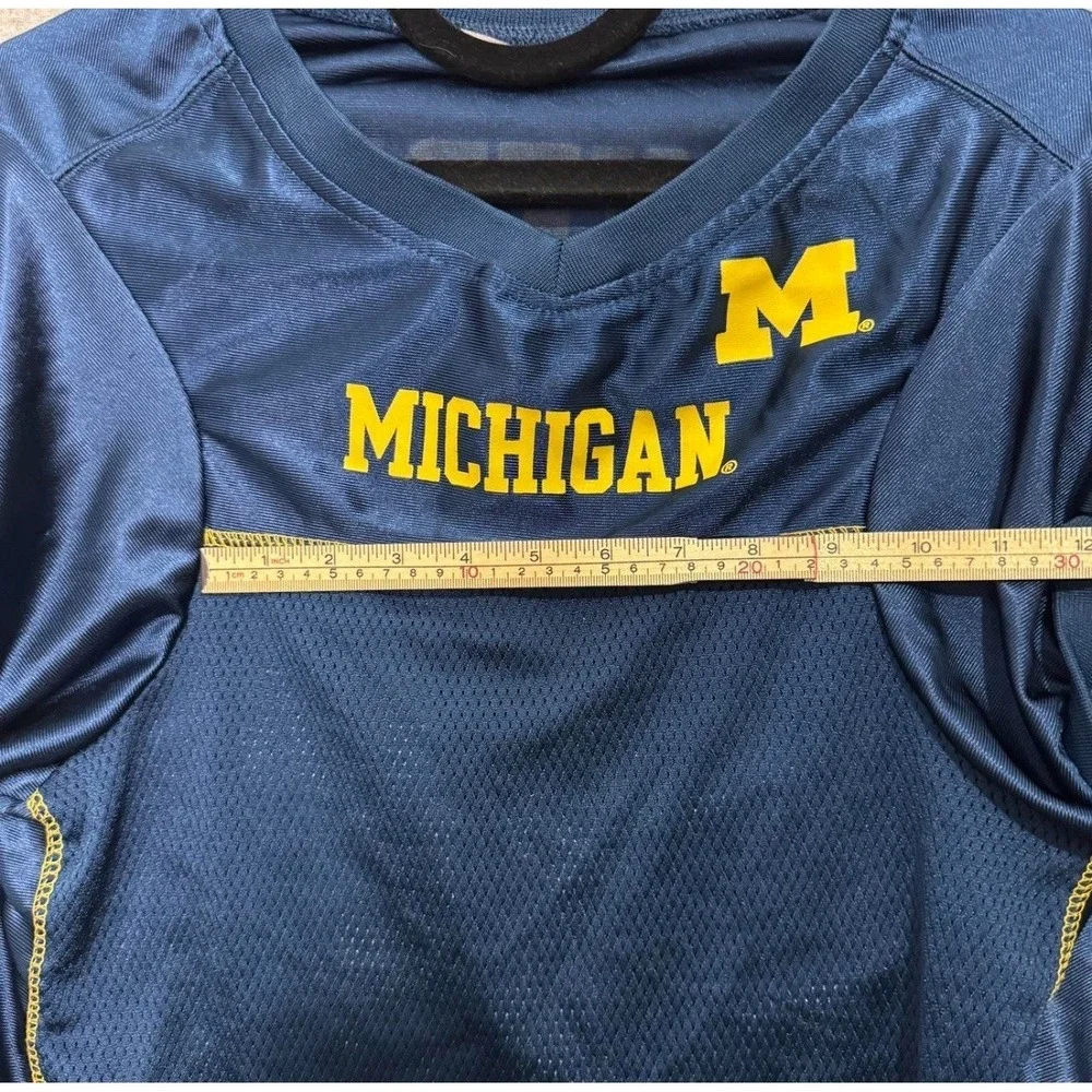 Wolverines Navy Blue Jersey For Dogs‎ XL Tailgate NCAA Michigan Game Day Pets